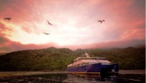 ISLAND PASSAGE -  sunset